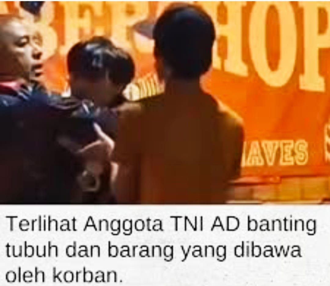 Heboh di Tangsel! Prajurit TNI Aniaya Sopir Taksol dan Todongkan Pistol Mainan