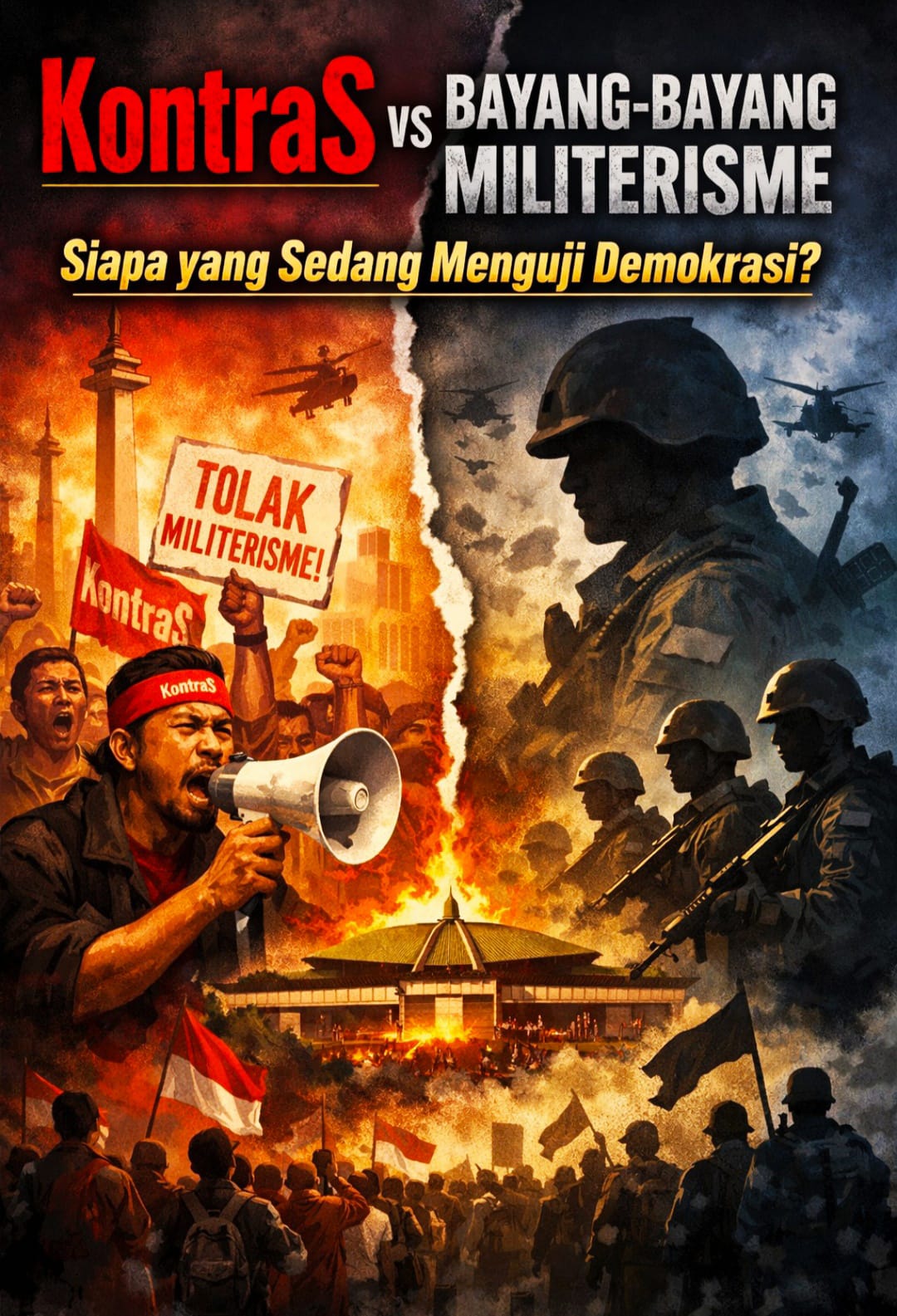 Ujian Demokrasi, Tarik Ulur Militer vs Sipil, dan Peran Penegakan Hukum